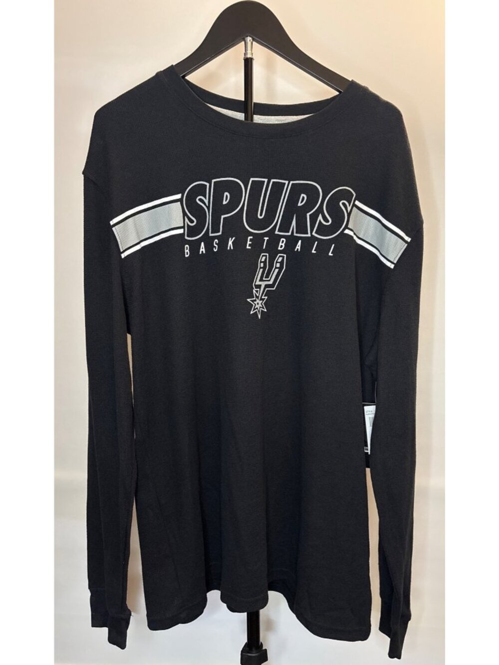 NBA San Antonio Spurs Long-Sleeve Shirt Black XL Basketball Spurs Basketball - Picture 4 of 16